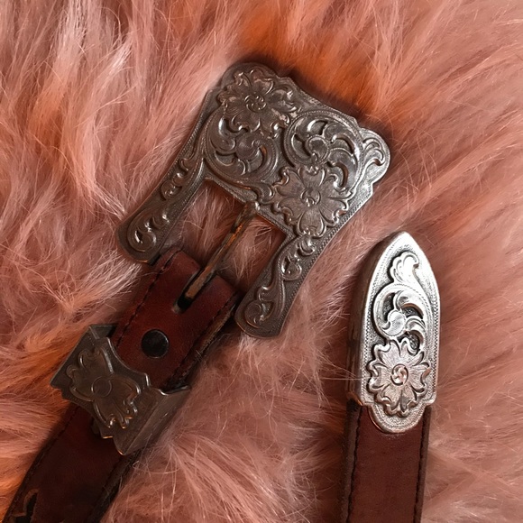 ❌sold❌Western leather belt - Picture 5 of 6